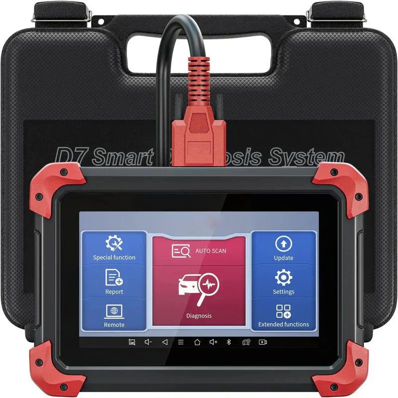 Automotive OBD2 Scanner With ECU Coding, Bidirectional Controls, 36+ Resets, Android 10 - D7