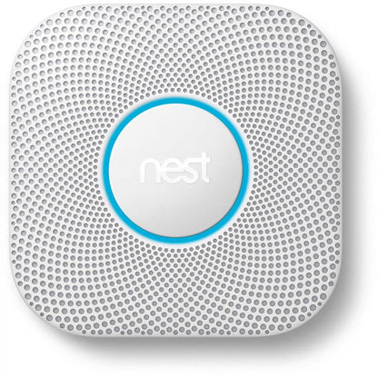 Google Nest Protect Wired Split-Spectrum Smoke And Carbon Monoxide Alarm - S3003LWES
