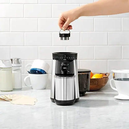 OXO Brew Conical Burr Coffee Grinder - Silver