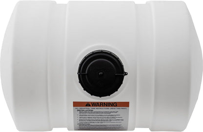 550-Gallon Horizontal Polyethylene Water Tank With Legs - 5-1/2 in Fill Cap, 2 in NPT Outlet