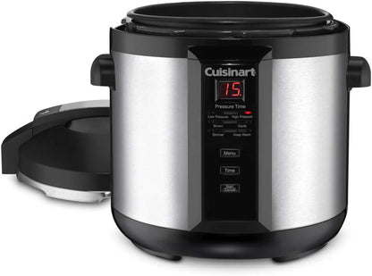 Cuisinart 6-Quart Electric Pressure Cooker, Stainless Steel, 1000 Watts - CPC-600N1