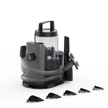 FURME Professional Plus Pet Grooming Vacuum Kit, 5 Tools, 2L Canister