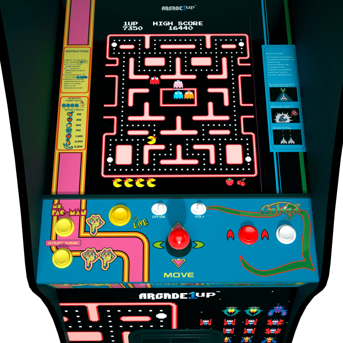 Blue Retro Gaming Console